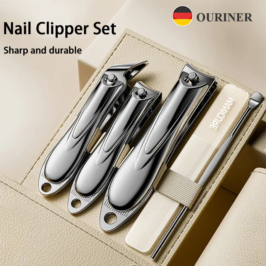 Aapon Mini Market Ltd Manicure Set 5 Piece Nail Clipper Kit