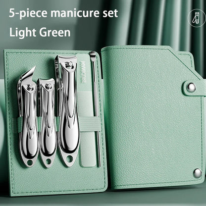 Aapon Mini Market Ltd Manicure Set 5 Piece Nail Clipper Kit