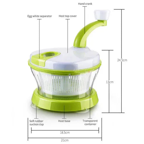Aaponminimarket Manual Vegetable Chopper