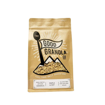 Maple and oat granola 400g, handmade in Aberdeenshire