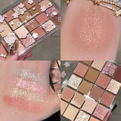 Matte Pearl Eyeshadow Palette