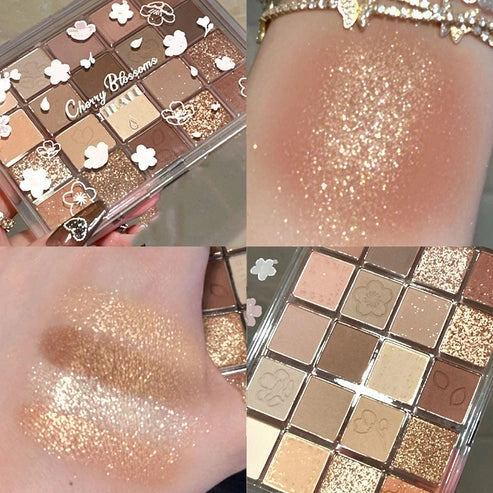 Matte Pearl Eyeshadow Palette
