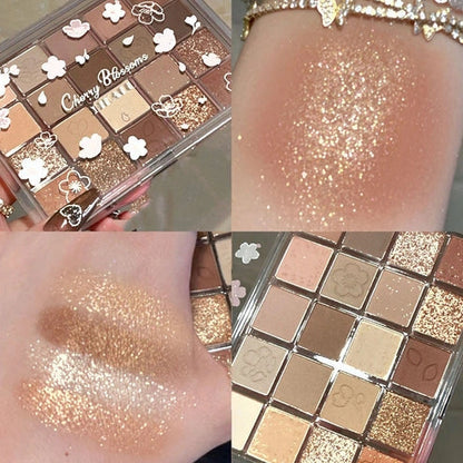Matte Pearl Eyeshadow Palette