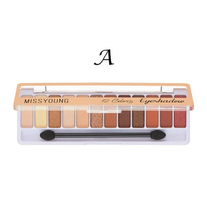 Matte Pearlescent Eyeshadow Palette