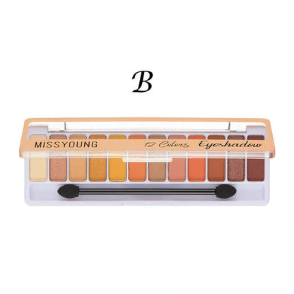 Matte Pearlescent Eyeshadow Palette