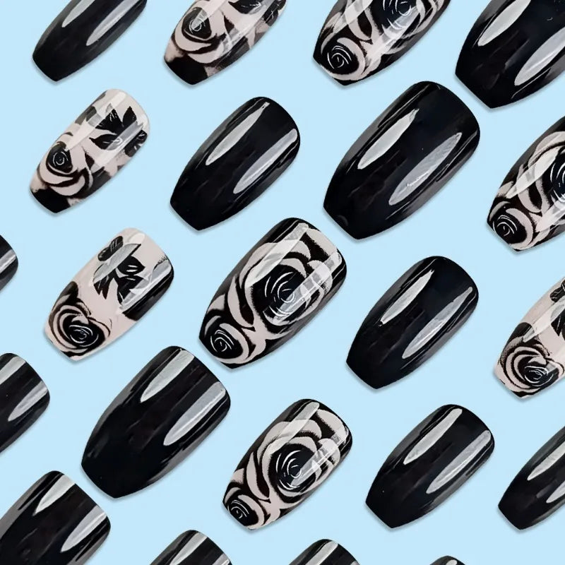 Aapon Mini Market Ltd Medium Square Press Nails Set