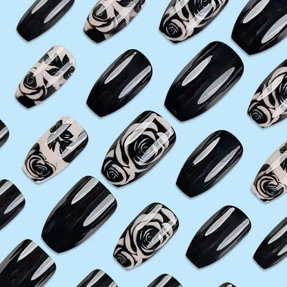 Aapon Mini Market Ltd Medium Square Press Nails Set