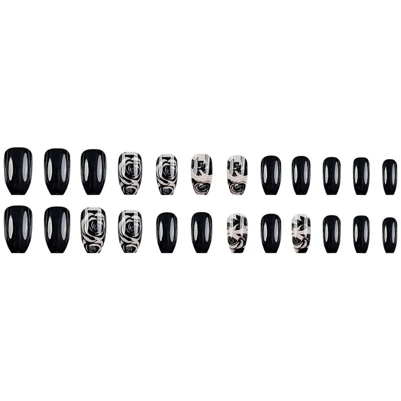 Aapon Mini Market Ltd Medium Square Press Nails Set