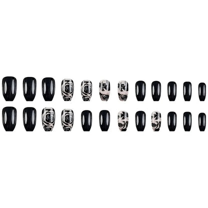 Aapon Mini Market Ltd Medium Square Press Nails Set