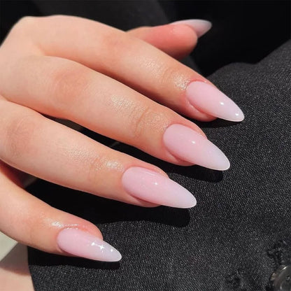 Aapon Mini Market Ltd Medium-length Acrylic Almond Fake Nails