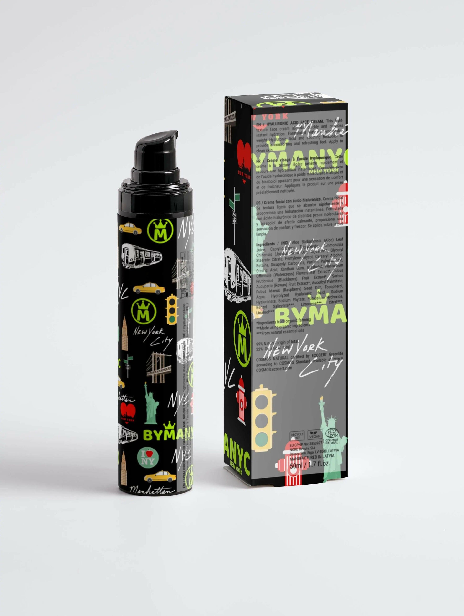 Aapon Mini Market Ltd Men Hydrating Face Cream with Hyaluronic Acid Vegan Skincare