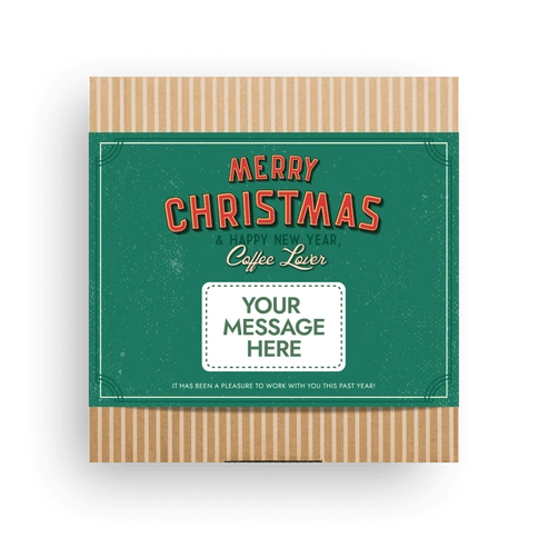 Aaponminimarket Merry Christmas & New Year Coffee Gift Box