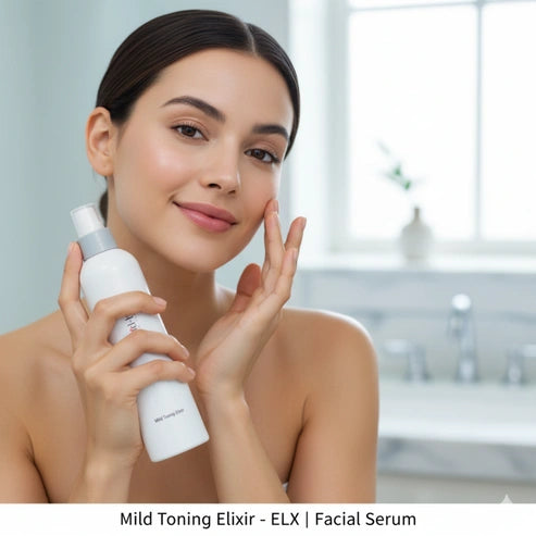 Aaponminimarket Mild Toning Elixir – ELX | Hydrating Facial Toner with Witch Hazel, Aloe & White Tea