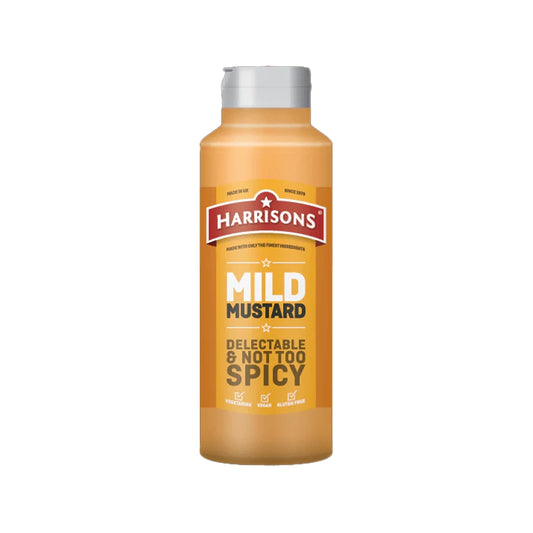 Aaponminimarket Mild Mustard 1 Litre Bottle (Case of 6)