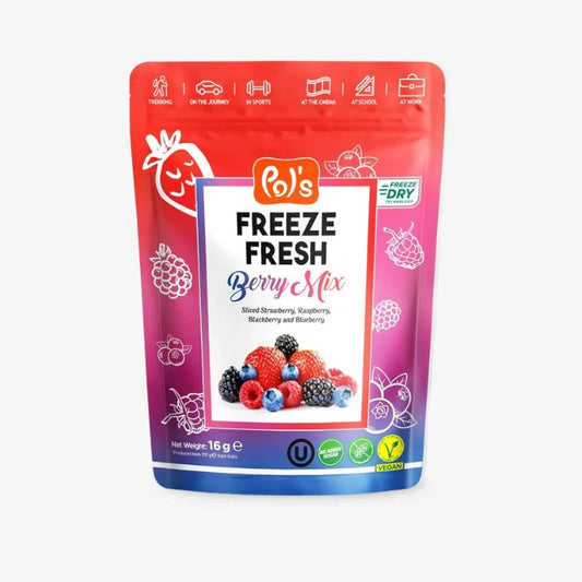 Aaponminimarket Mixed Berry Freeze-Dried Fruit Snacks | Pol's Freeze Fresh- 16g