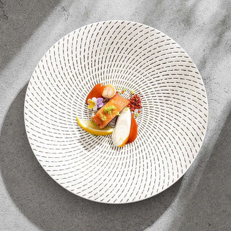 Aapon mini market -Meteor Shower Pattern Ceramic Plate