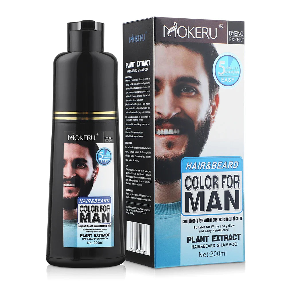 Mokeru Beard Dye Shampoo