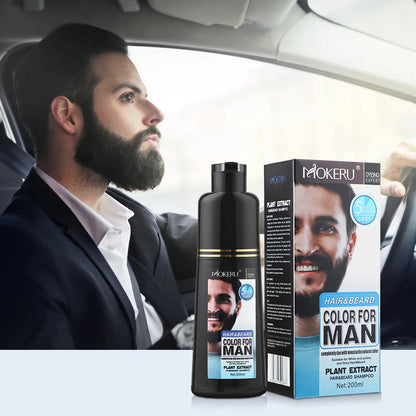 Mokeru Beard Dye Shampoo