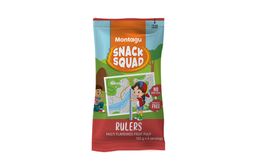 Montagu: Snack Squad Fruit Rulers – Mixed Fruit