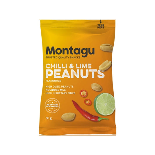 Aaponminimarket Montagu Chilli & Lime Roasted Peanuts 50g