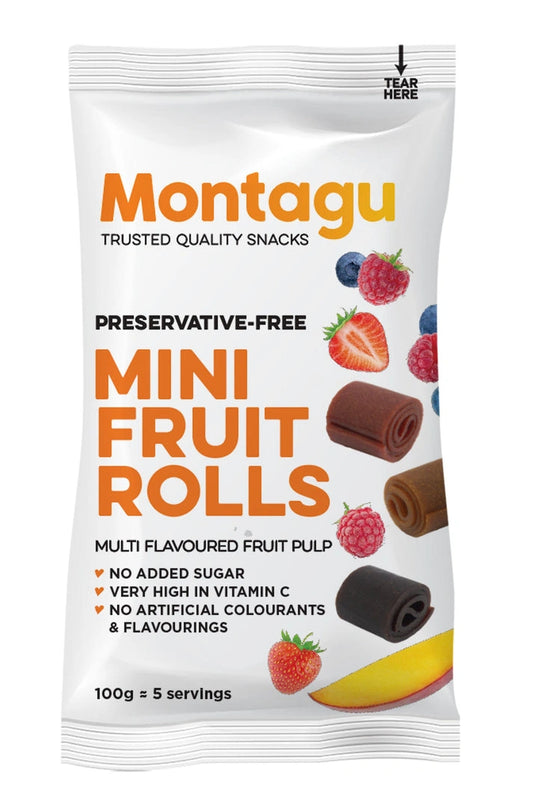 Aaponminimarket Montagu Preservative Free Mini Fruit Rolls – Assorted