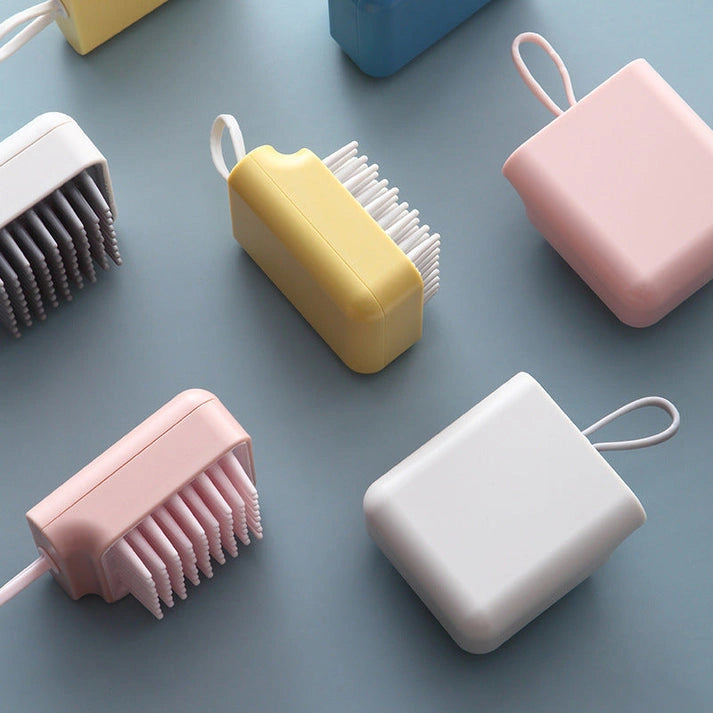Aaponminimarket Multifunctional Pet Grooming Bath Brush Comb