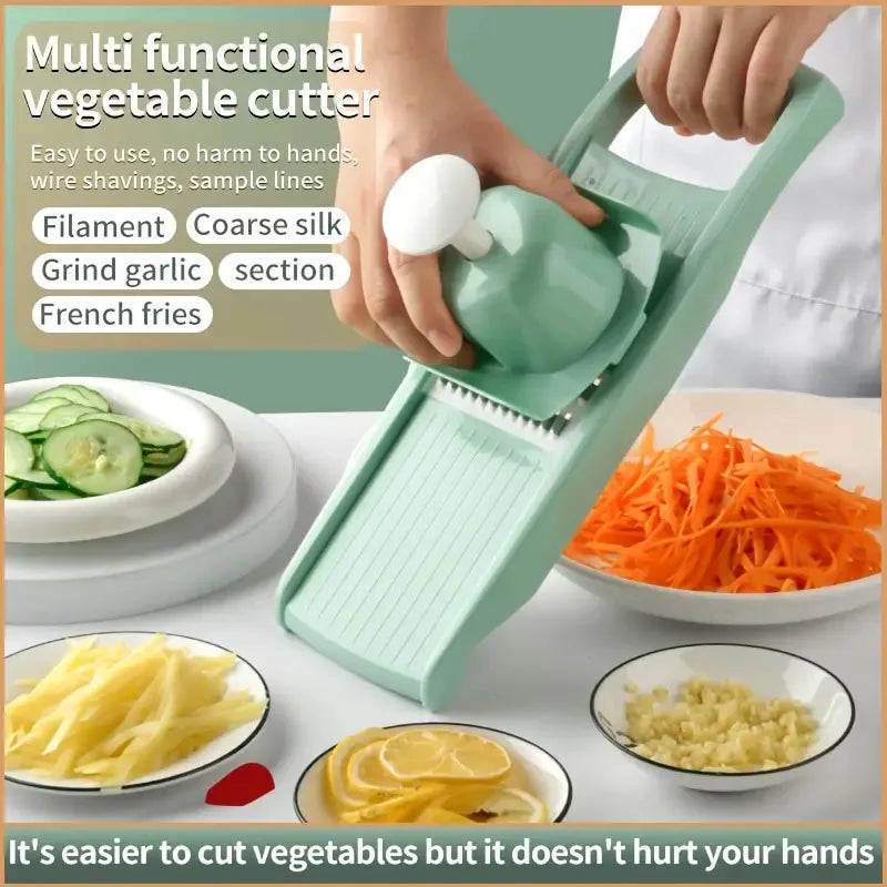 Aapon mini market -Multifunctional Vegetable Slicer Grater with Handle