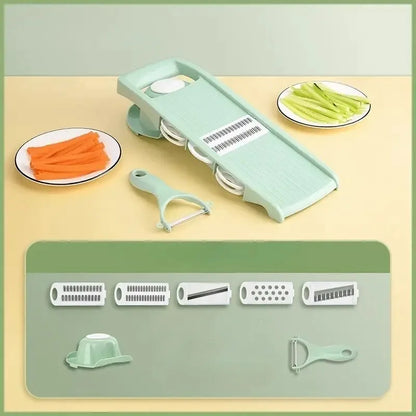 Aapon mini market -Multifunctional Vegetable Slicer Grater with Handle