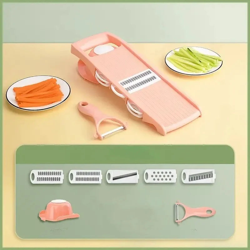 Aapon mini market -Multifunctional Vegetable Slicer Grater with Handle