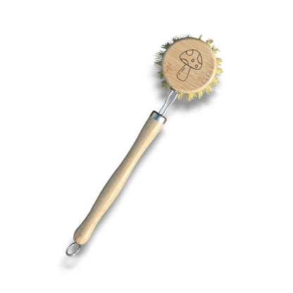 Aapon mini market -Mushroom Design Dish Brush with Replaceable Head