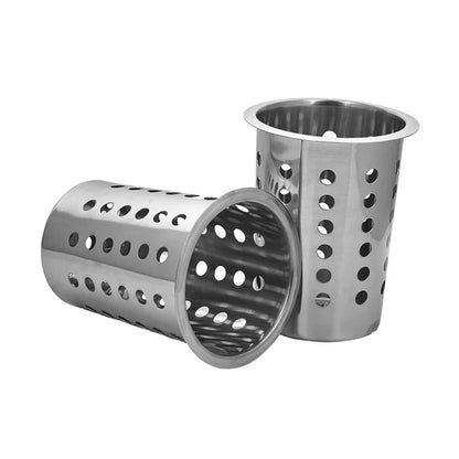 Aapon mini market -NNEAGS 18/10 Stainless Steel Conical Utensils Cutlery Holder 