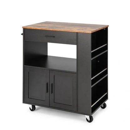 Aaponminimarket NNECW 3-Rack Kitchen Trolley