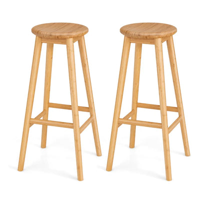 Aapon mini market -NNECW Bamboo Bar Stools Set