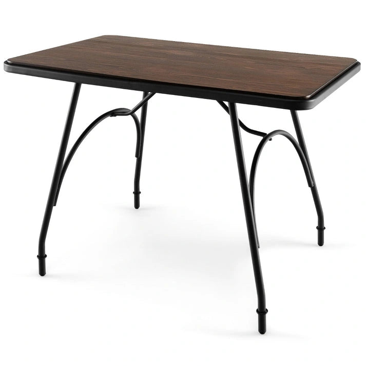 Aaponminimarket NNECW Industrial Dining Table Kitchen