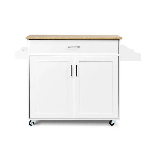 Aaponminimarket NNECW Kitchen Island Rolling Cart