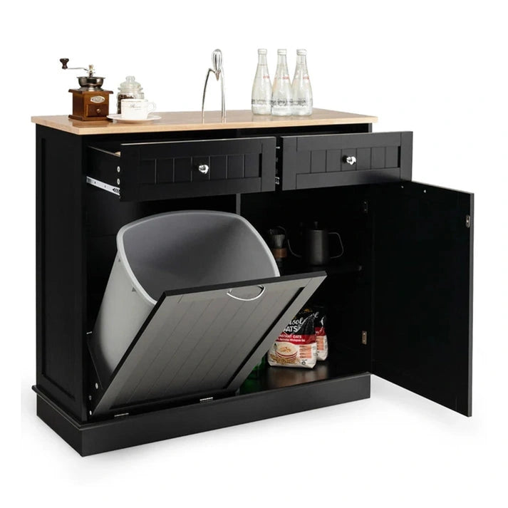 Aaponminimarket NNECW Kitchen Trash Cabinet
