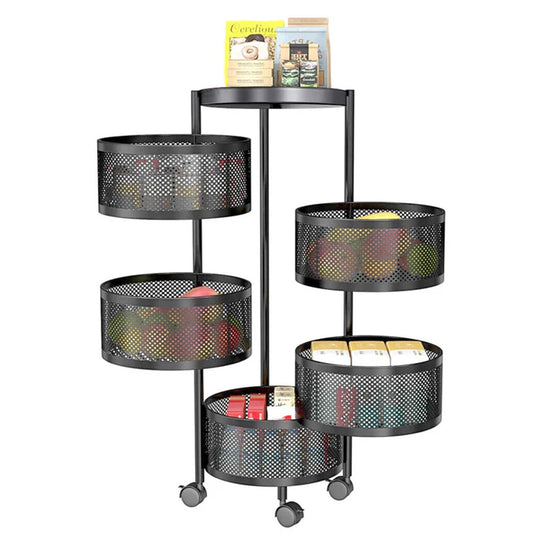 Aapon mini market -NNEDSZ 5 Tiers Kitchen Trolley Cart