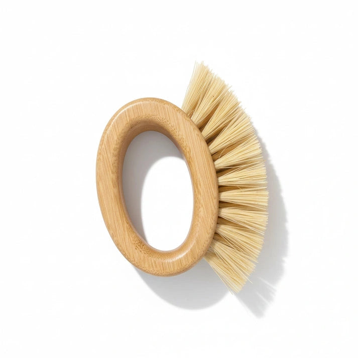 Aaponminimarket NNEDSZ Bamboo Veggie Scrubber Brush