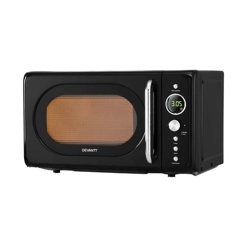 Aaponminimarket NNEDSZ Devanti 20L Microwave Oven 700W Black