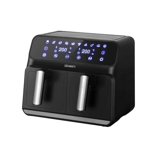 Aaponminimarket NNEDSZ Devanti 8L Dual Zone Air Fryer