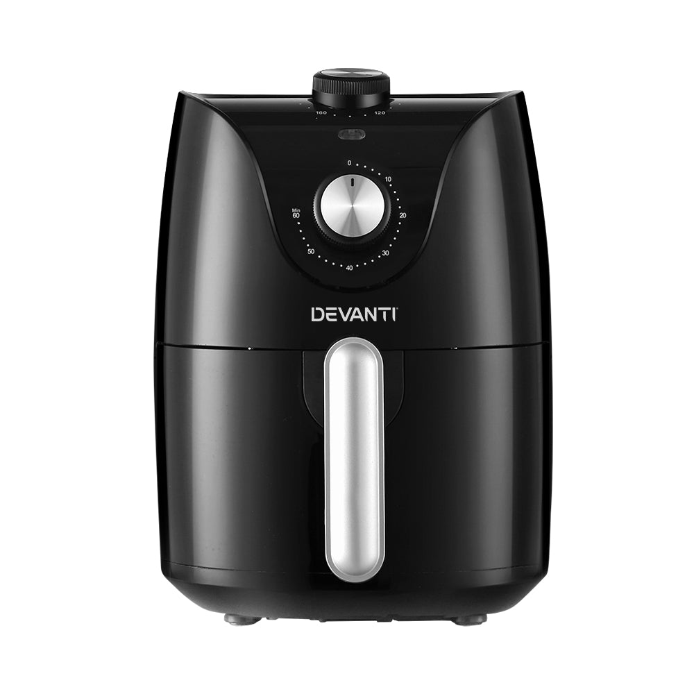 NNEDSZ Devanti Air Fryer 2.5L Knob Fryers
