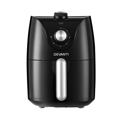 NNEDSZ Devanti Air Fryer 2.5L Knob Fryers