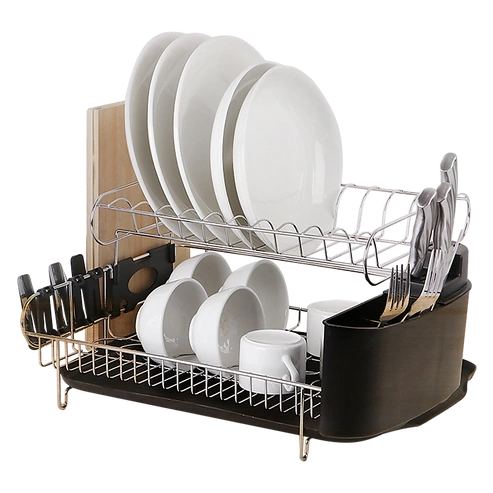AaponminimarketNNEDSZ Dish Drying Rack Drainer Cup Plate Holder