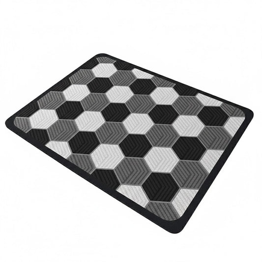 Aapon mini market -NNEDSZ Hexagonal patterns Kitchen Drying Mat