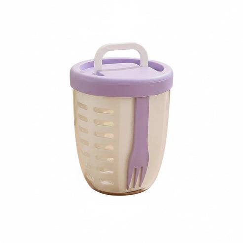 Aaponminimarket NNEDSZ Leakproof Fruit and Salad Storage Box