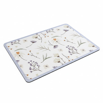 Aapon mini market -NNEDSZ Purple flowers Kitchen Drying Mat
