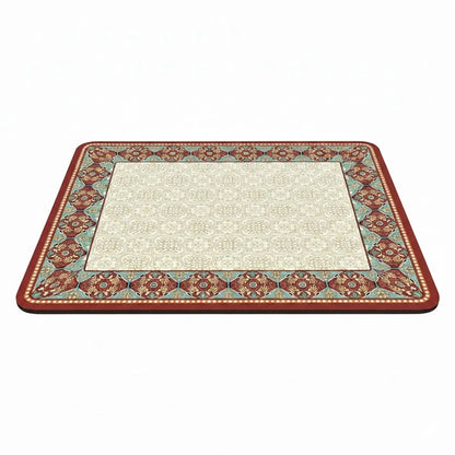 Aaponminimarket NNEDSZ Red patterns Kitchen Drying Mat