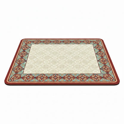 Aapon mini market -NNEDSZ Red patterns Kitchen Drying Mat