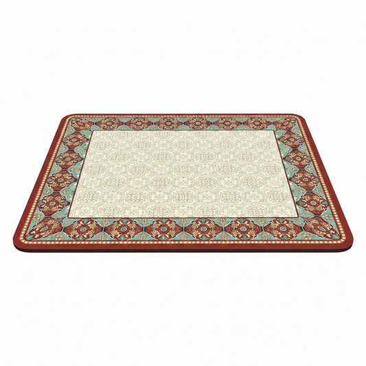 Aapon mini market -NNEDSZ Red patterns Kitchen Drying Mat