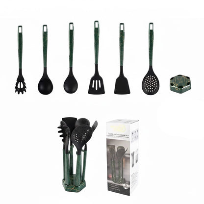 Aapon mini market -NNEDSZ Silicone Kitchen Utensils Set - Non-Stick Cooking Tools
